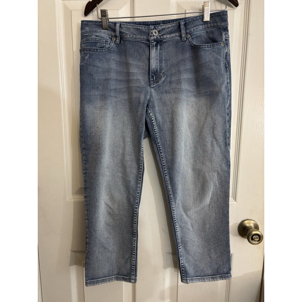 J. Jill Woman’s Capri Jeans Size 8 Petite Stretch